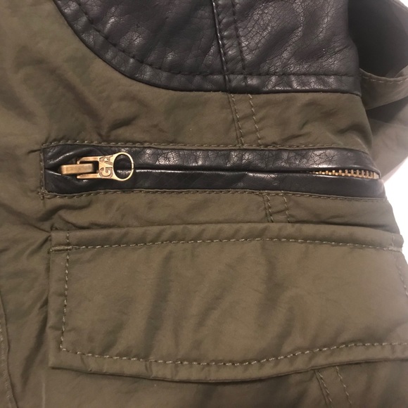 Garage Women Green/Black Bomber Jacket  XS - Picture 11 of 16